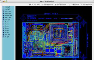 MCN Gerber Viewer screenshot 1