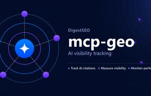 mcp-geo by DigestSEO — an open-source AI visibility tracker for monitoring AI citations, measuring brand visibility and tracking performance across major AI search engines.