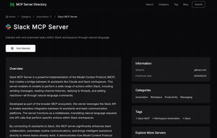 MCP Server Directory Demo
