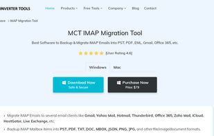 MCT IMAP Migration Tool screenshot 1