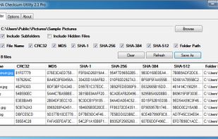 MD5 & SHA Checksum Utility screenshot 2
