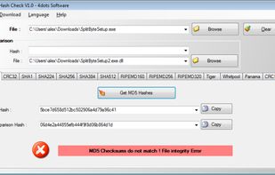 MD5 Hash Check 4dots screenshot 1