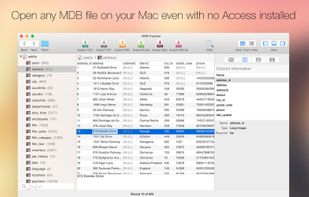 MDB Explorer screenshot 1
