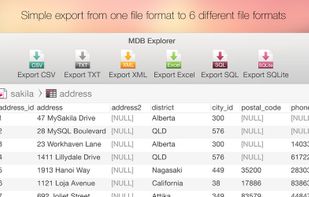 MDB Explorer screenshot 3