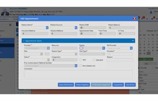 MDVision EMR screenshot 2