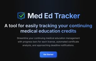 Free CME tracking software for healthcare professionals and organizations.