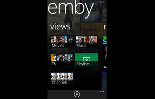 Emby on Windows Phone(1)