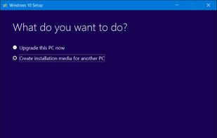 Microsoft Media Creation Tool screenshot 1