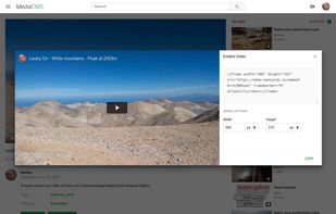 MediaCMS screenshot 2