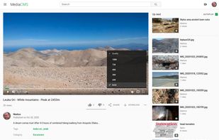 MediaCMS screenshot 1