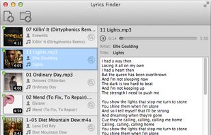 MediaHuman Lyrics Finder screenshot 1