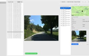 Recover location from similar photos, with candidate matches, map and proposed metadata.
