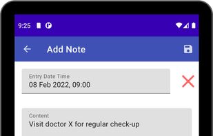 Medic Log screenshot 2