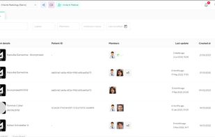 "My cases" cloud storage