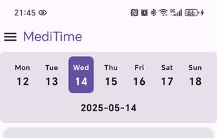 MediTime screenshot 1