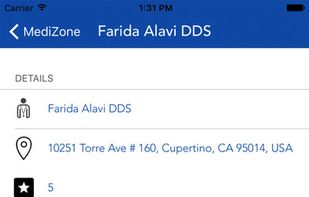 Details of doctor - iPhone