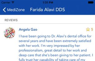 Reviews by other users for doctor