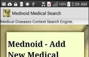 Mednoid Medical Search screenshot 2