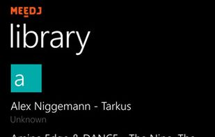 MeeDJ on Windows Phone(1)