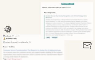 Slack and email alerts
