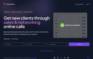 Meetcatcher screenshot 1