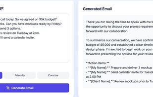 MeetDone screenshot 1