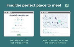 Search and find the perfect place to meet.
