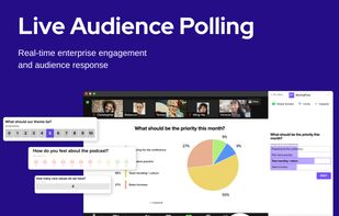 Real-time audience feedback and event tech platform