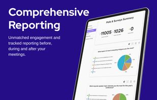 Real-time reports with key visuals