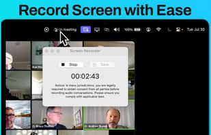 Record Meetings in a Single Click