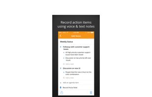 Note Adding and Action Items