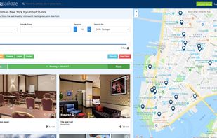 On the search page like this https://meetingpackage.com/meeting-rooms-new-york-ny-united-states you can easily filter the venues that fit your criteria for the event. 