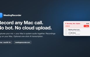 MeetingRecorder screenshot 1