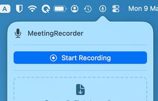 Meetings Recorder screenshot 1