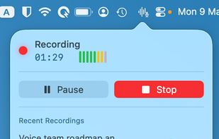 Meetings Recorder screenshot 1