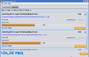 Megabasterd screenshot 1