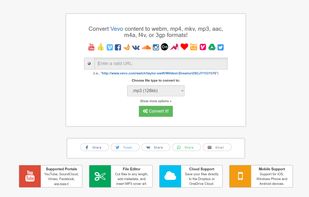 MegaConverter.net - YouTube to MP3 screenshot 1