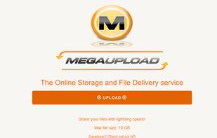 Megaupload.nz screenshot 1