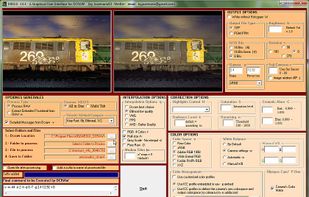 MEGUI - GUI for DcRaw screenshot 1