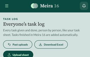 Tasks on the go, with owners and due dates