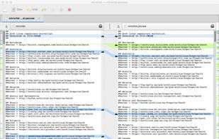 Meld for OSX screenshot 1