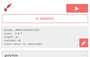 Melody Generator screenshot 1