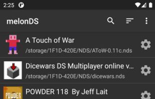 melonDS screenshot 1