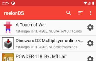melonDS screenshot 1