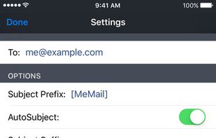 MeMail screenshot 1