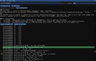 Runtime-backed AI Explain output with intent summary, patch ideas, and risk notes.
