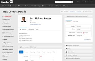 360 degree Member Record/CRM