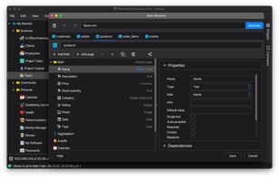 Memento Database supports more than 30 field types for virtually any kind of data you can imagine.
