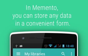 Memento Database for Android is a fully native application with rich functionality.