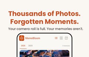 MemoBloom: Photo Memories screenshot 1